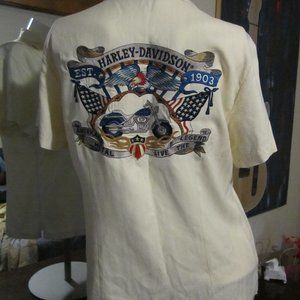 Harley Davidson Silk Blouse